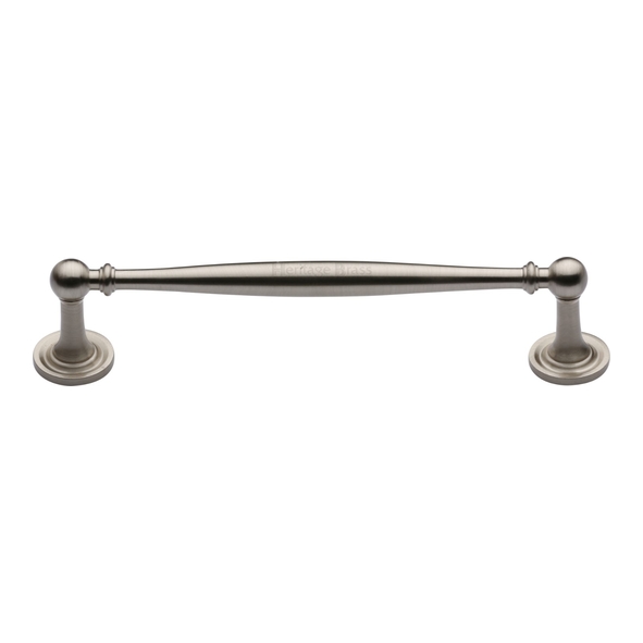 C2533 152-SN • 152 x 177 x 38mm • Satin Nickel • Heritage Brass Elegant Cabinet Pull Handle